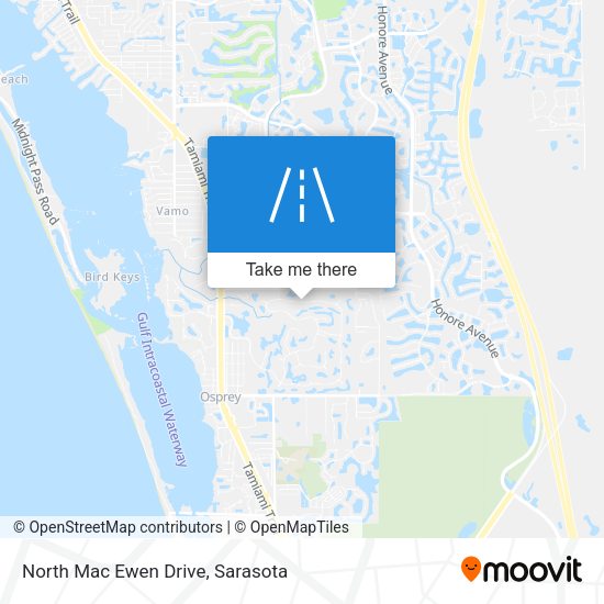 Mapa de North Mac Ewen Drive