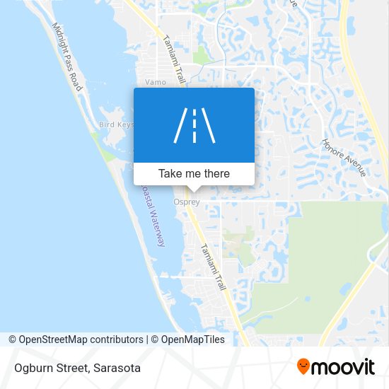 Mapa de Ogburn Street