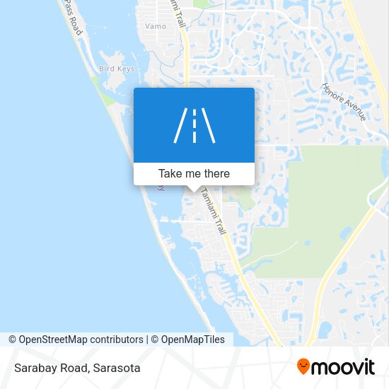 Mapa de Sarabay Road