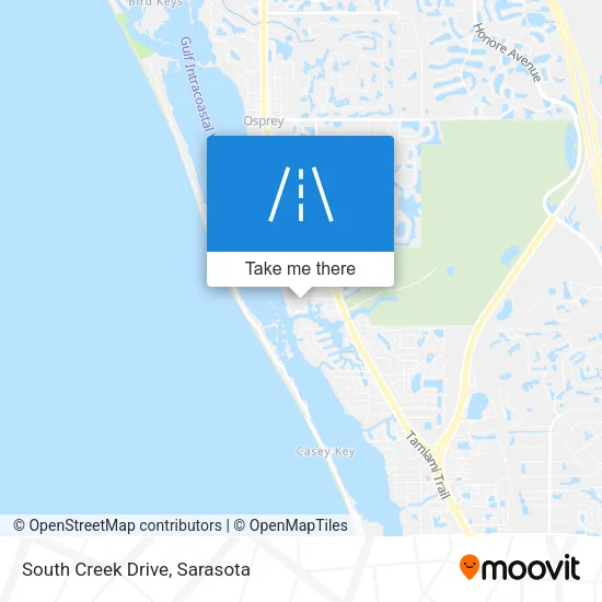 South Creek Drive map