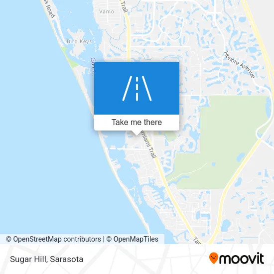 Sugar Hill map