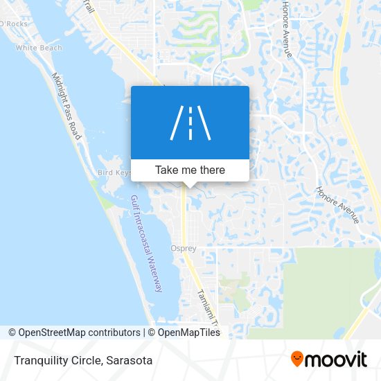 Tranquility Circle map