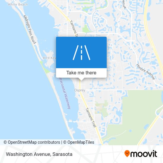 Washington Avenue map
