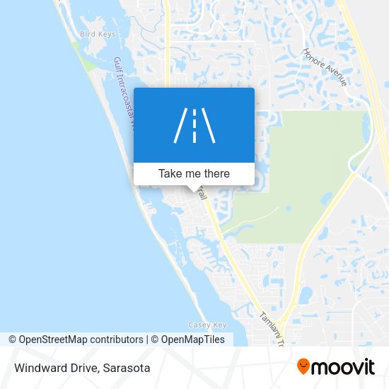 Mapa de Windward Drive