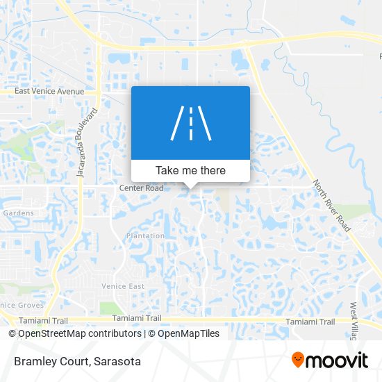 Bramley Court map