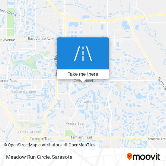 Meadow Run Circle map