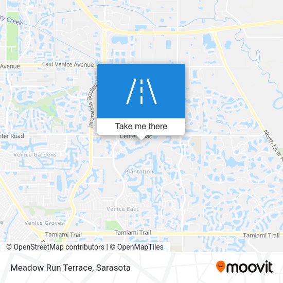 Meadow Run Terrace map