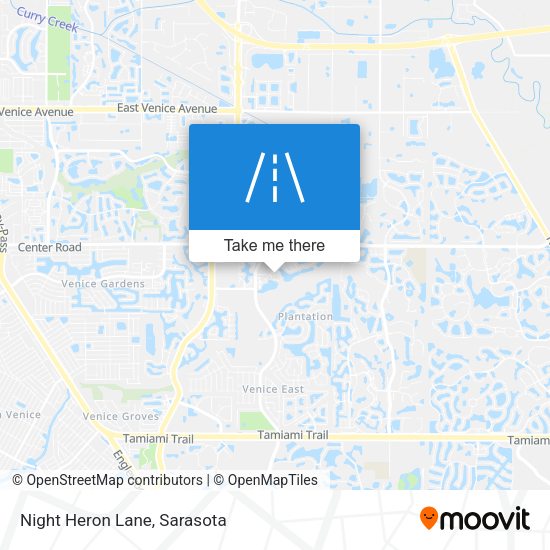 Mapa de Night Heron Lane