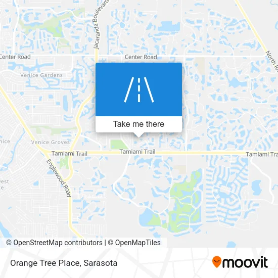 Mapa de Orange Tree Place