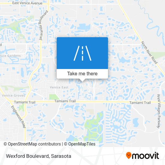 Wexford Boulevard map