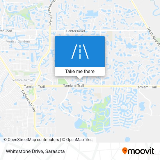 Mapa de Whitestone Drive