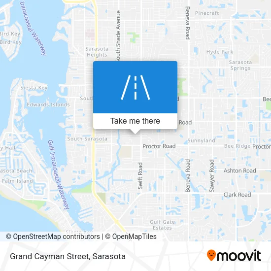 Grand Cayman Street map