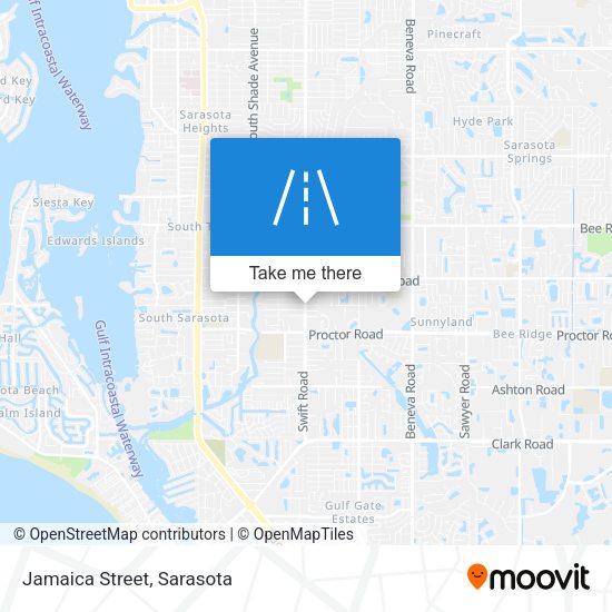 Mapa de Jamaica Street