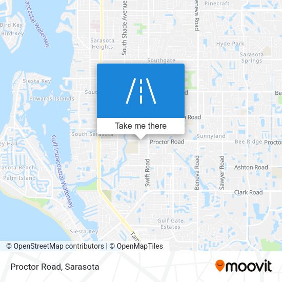 Mapa de Proctor Road