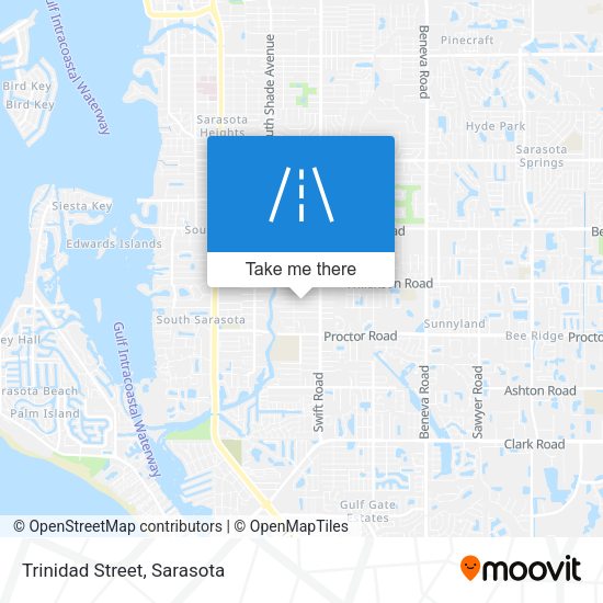 Mapa de Trinidad Street