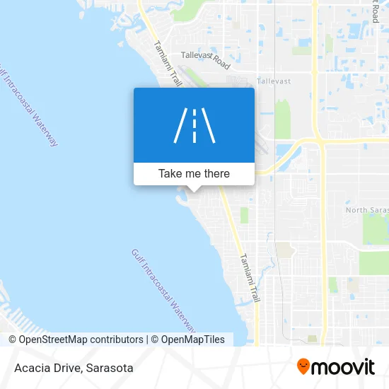 Acacia Drive map