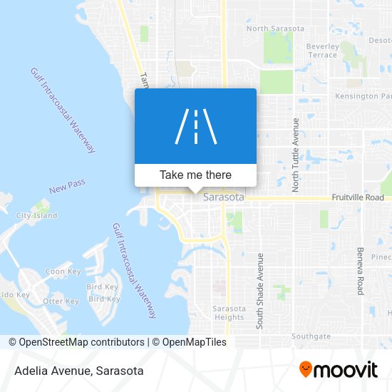 Mapa de Adelia Avenue