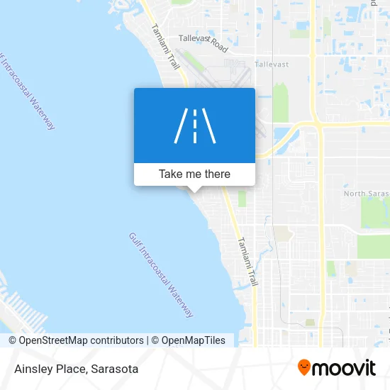 Ainsley Place map