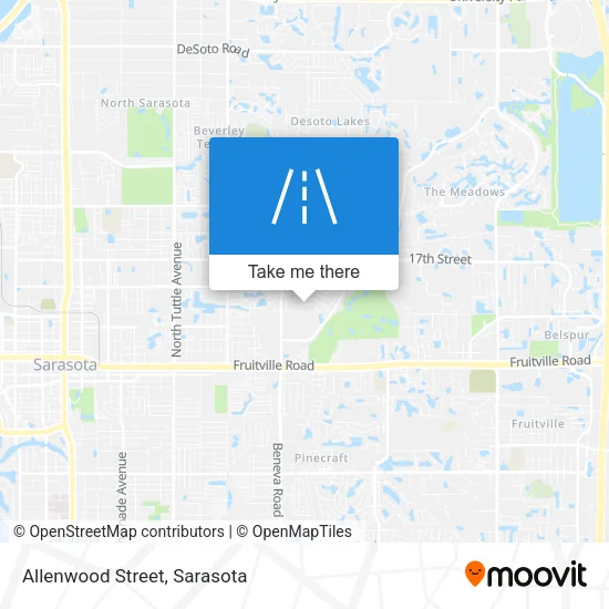 Allenwood Street map