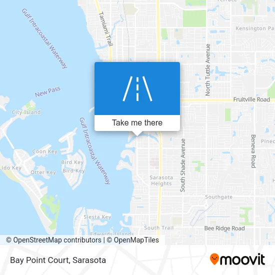Bay Point Court map