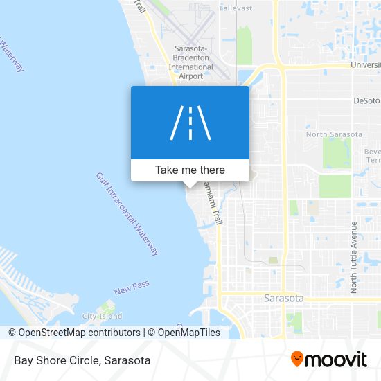 Mapa de Bay Shore Circle