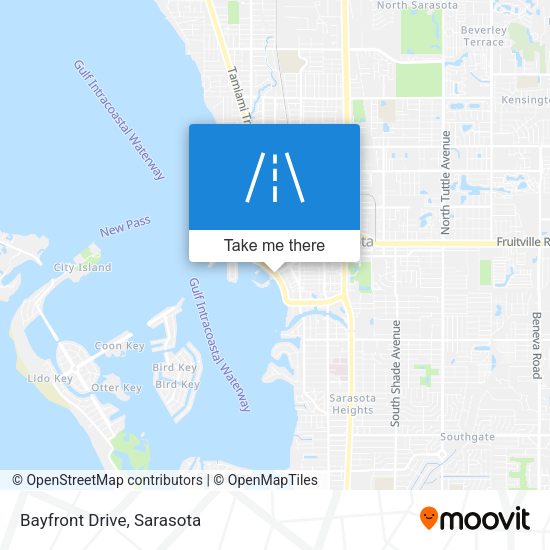 Bayfront Drive map