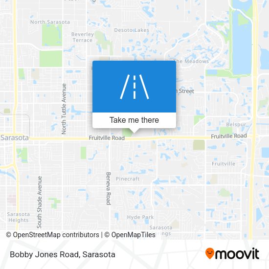 Mapa de Bobby Jones Road