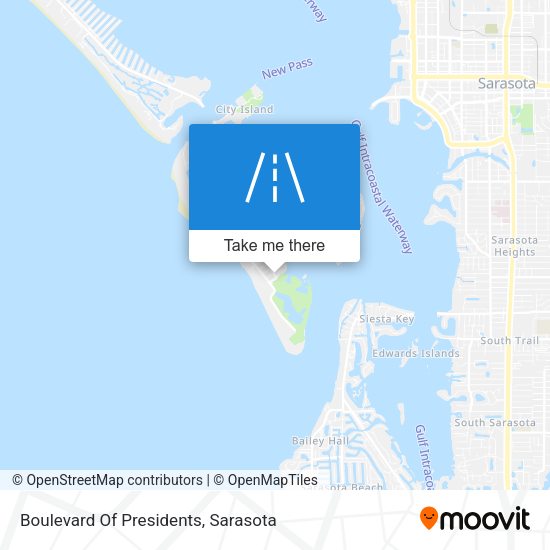Boulevard Of Presidents map