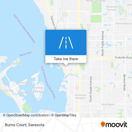 Burns Court map