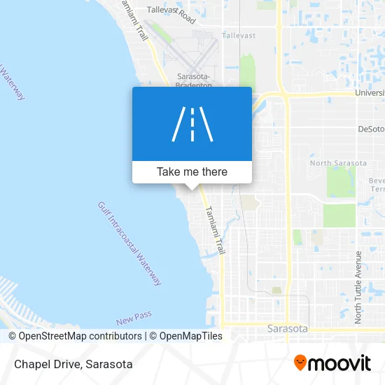 Chapel Drive map