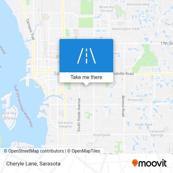 Mapa de Cheryle Lane