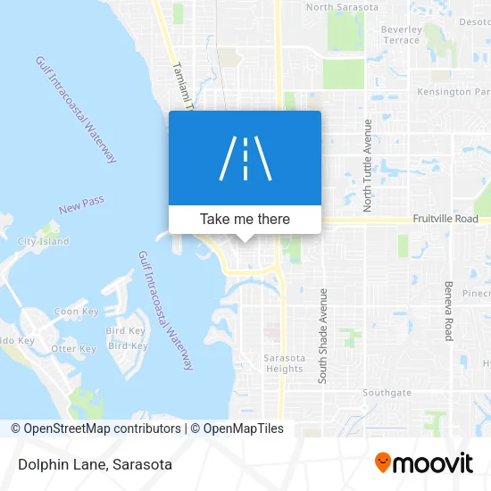 Dolphin Lane map