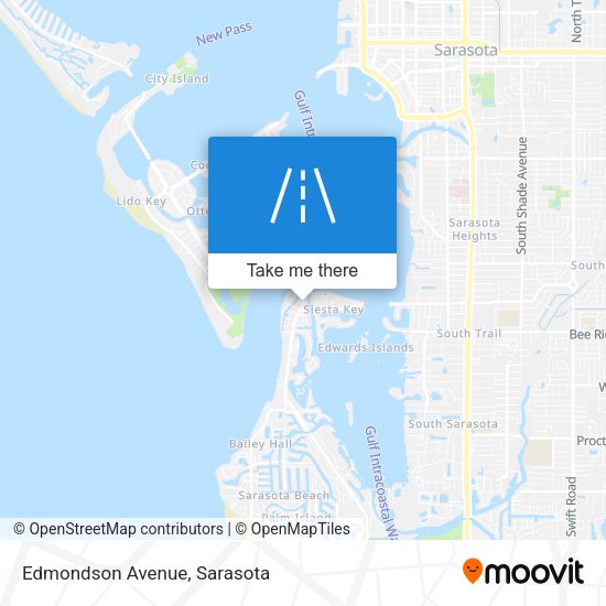 Edmondson Avenue map