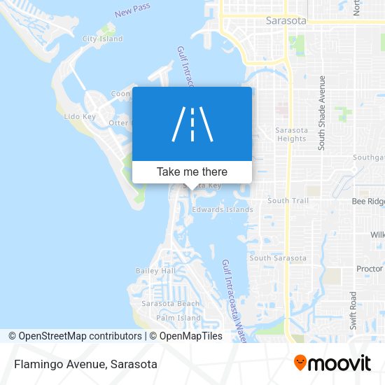 Flamingo Avenue map