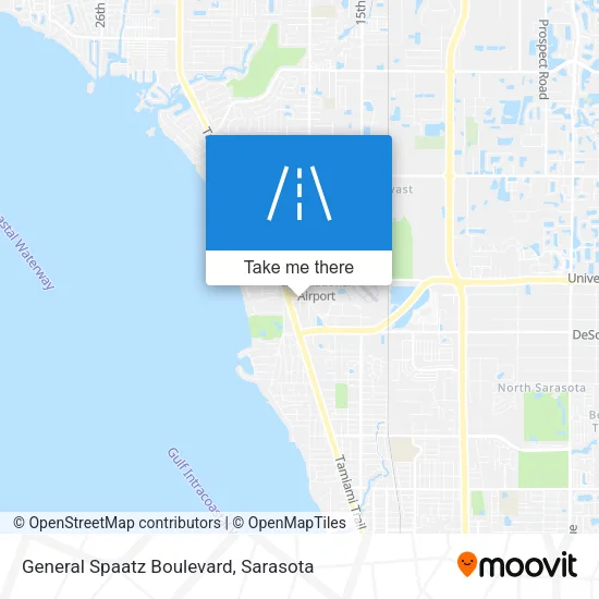 General Spaatz Boulevard map
