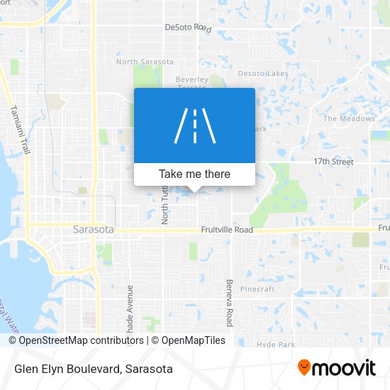 Mapa de Glen Elyn Boulevard