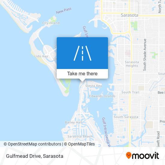 Gulfmead Drive map