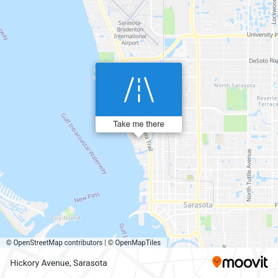 Mapa de Hickory Avenue