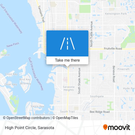 High Point Circle map