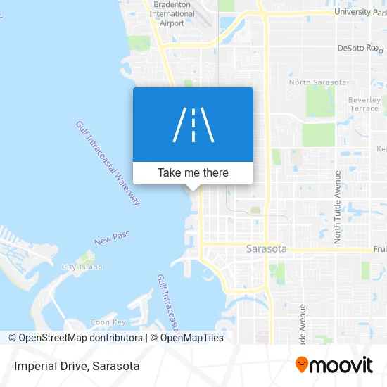 Imperial Drive map