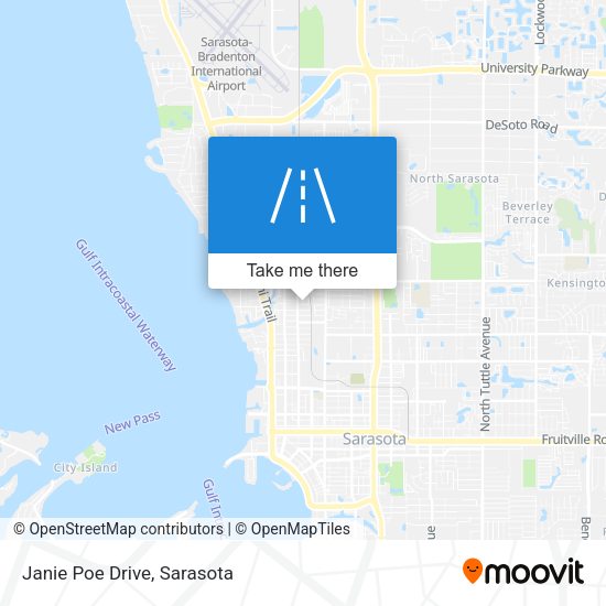 Mapa de Janie Poe Drive
