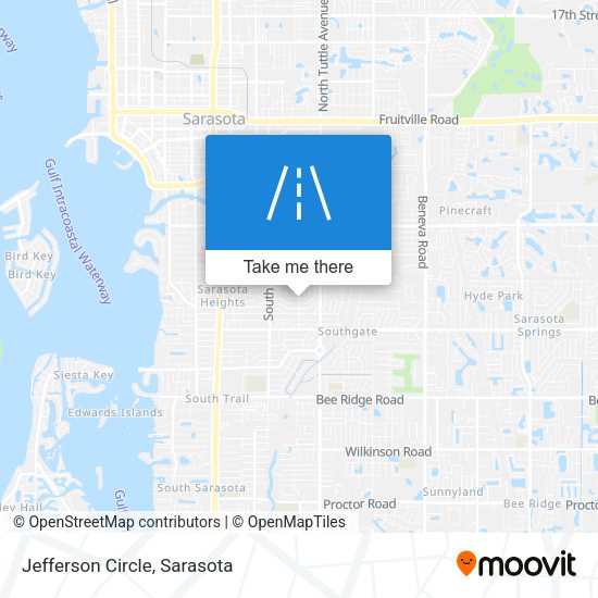 Jefferson Circle map