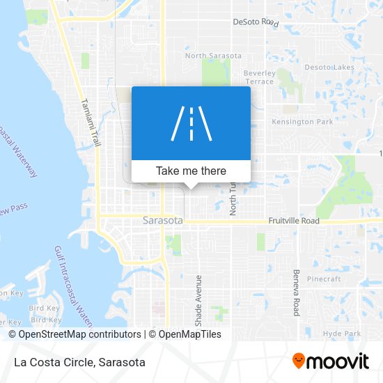 Mapa de La Costa Circle