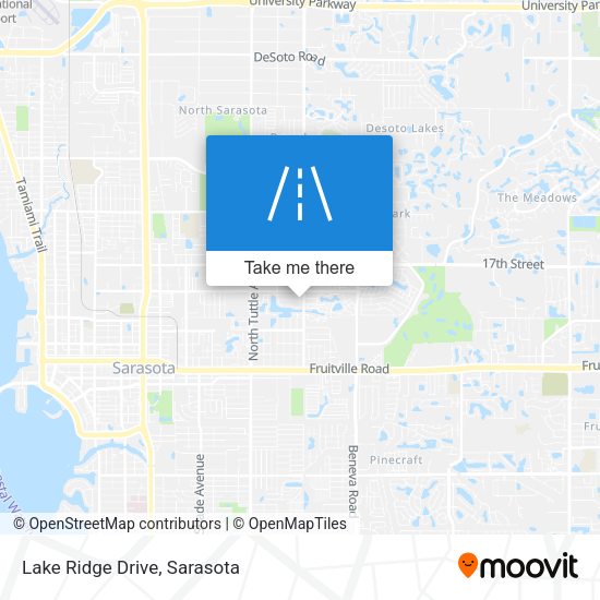 Mapa de Lake Ridge Drive