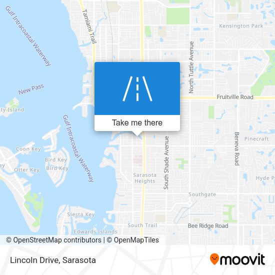 Mapa de Lincoln Drive