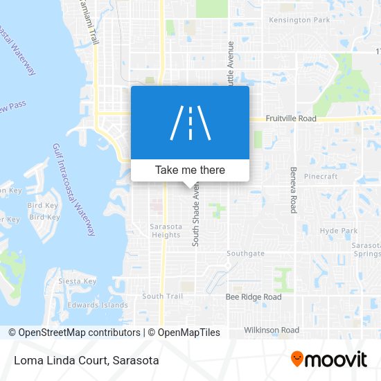 Mapa de Loma Linda Court