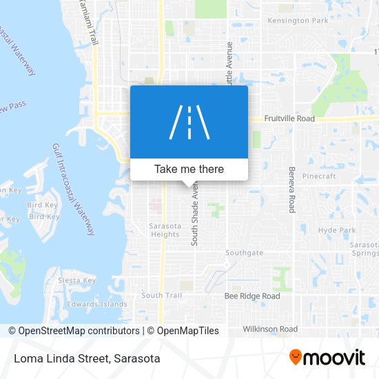 Mapa de Loma Linda Street