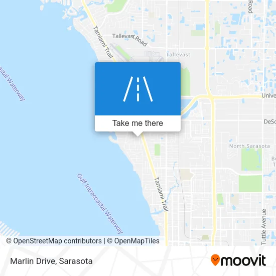 Marlin Drive map
