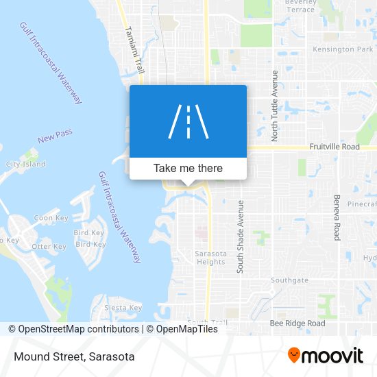 Mound Street map