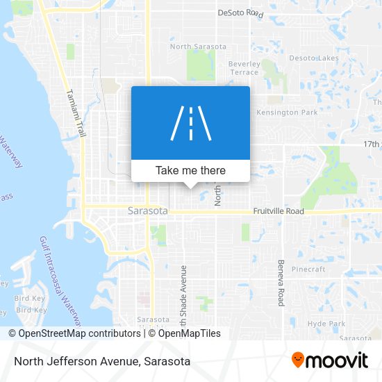 Mapa de North Jefferson Avenue